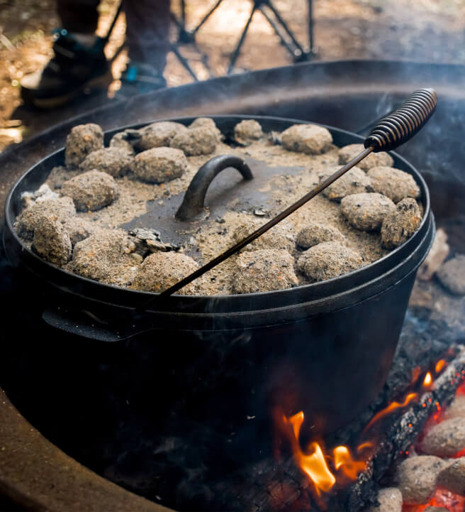 Fire Pit Cooking Class: Mexican Tortillas