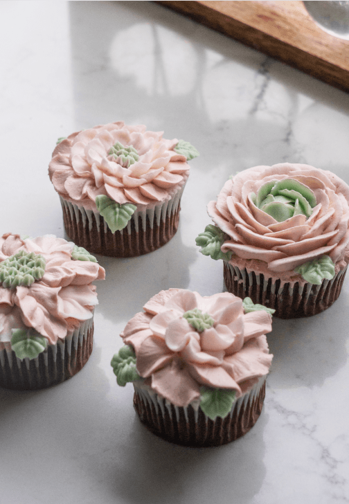 Floral Buttercream Cupcake Decorating Workshop