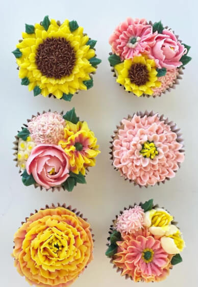 Floral Cup Cake Decoration and Boba Tea Making Workshop