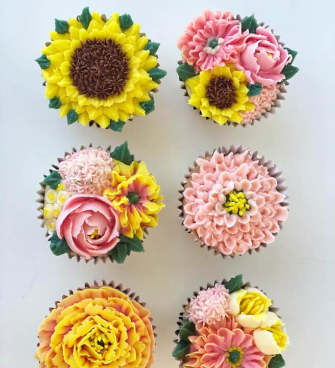 Floral Cup Cake Decoration and Boba Tea Making Workshop