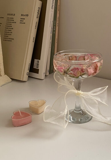 Floral Gel Wax Candle Holder and Custom Tealight Workshop