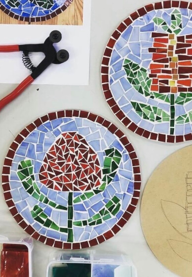 Floral Mosaic Making Class