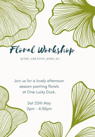 Floral Painting Workshop