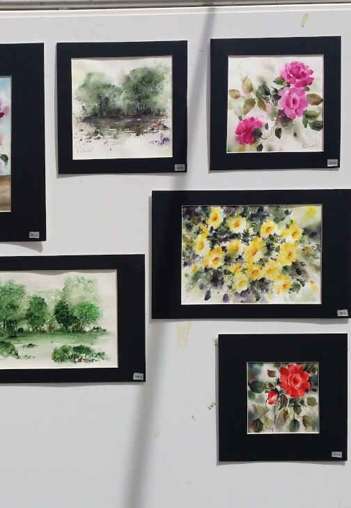 Floral Watercolour Painting Class