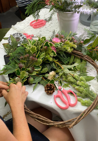 Floral Wreath Workshop