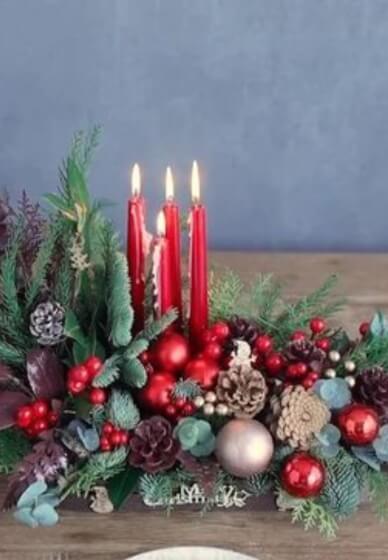 Floristry Class: Christmas Table Arrangement