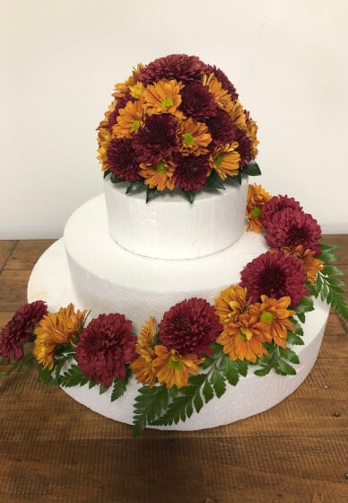 Floristry Class: Flower Cake Topper