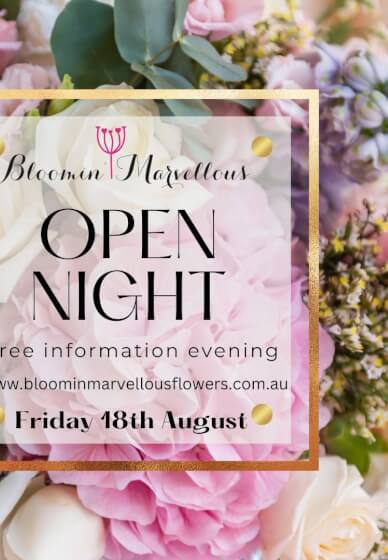 Floristry Experience: Free Information Night