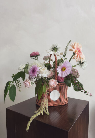 Floristry Workshop: Cottage Style Floral Basket