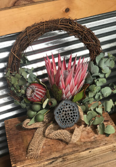 Flower Arranging Workshop: Christmas Wreath