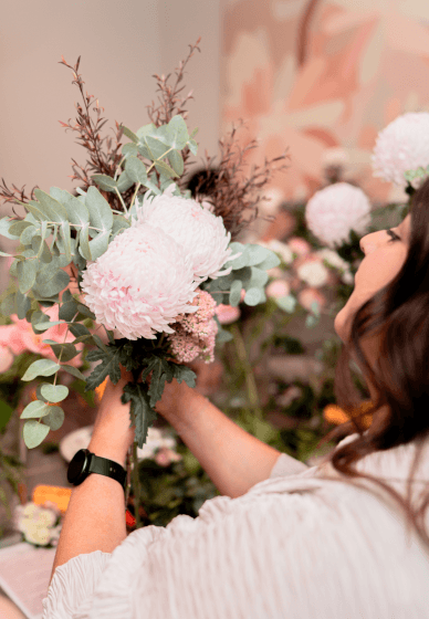 Flower Bouquet Making Class