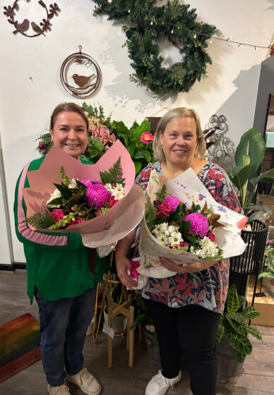 Flower Spiral Bouquet Workshop