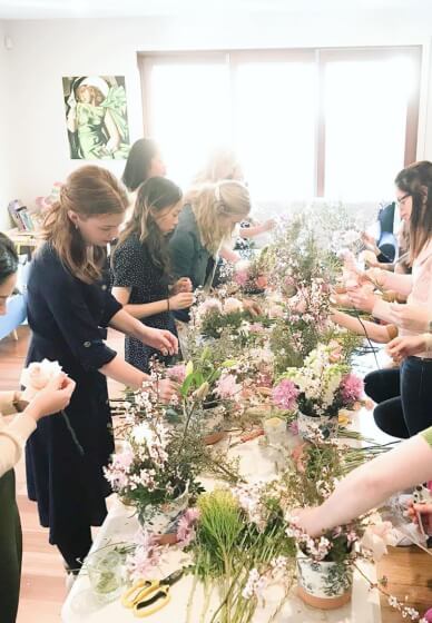 Flower Vase Arrangement Workshop