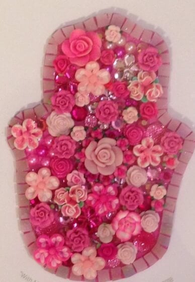 Flowers and Bling Mosaic Party for Kids (Age 5-17)
