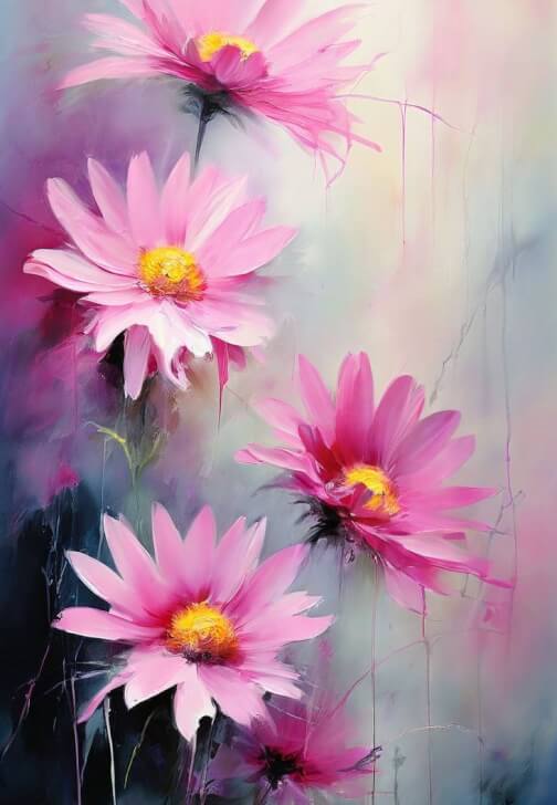 Flowers Painting Class