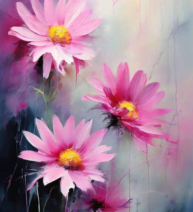 Flowers Painting Class