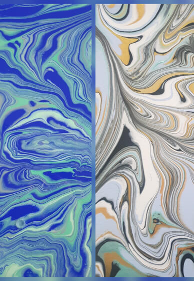 Fluid Art Workshop: Marbling with Marbles
