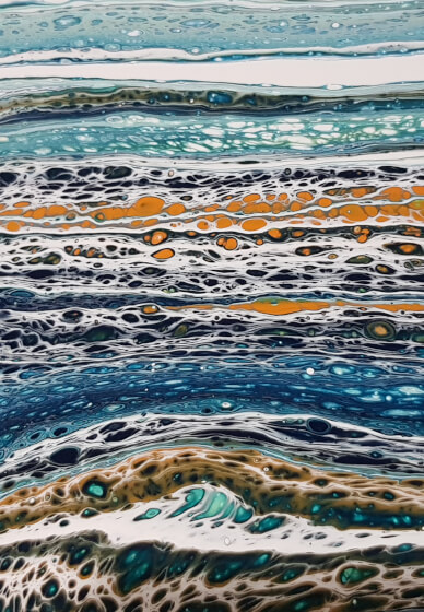 Fluid Art Workshop: Sandwich Pour