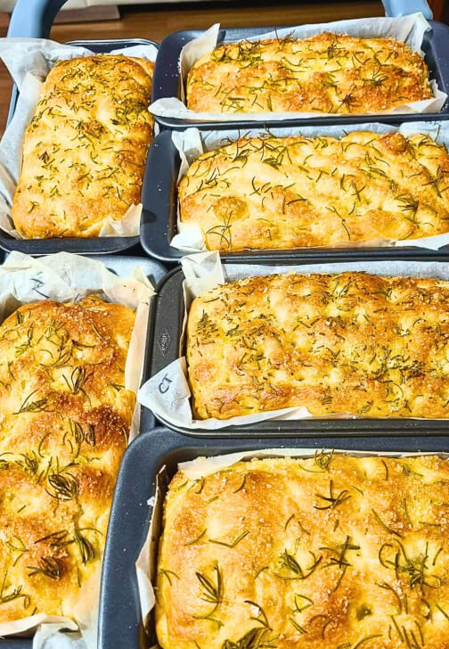 Focaccia and Antipasto Vegetables Cooking Class