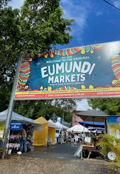 Food and Drink Tour at Eumundi Markets