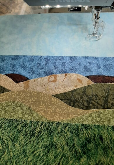 Free-motion Embroidery Class: Sew an Easy Layered Landscape