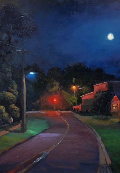 Full-day Oil Painting Class: Night Scene