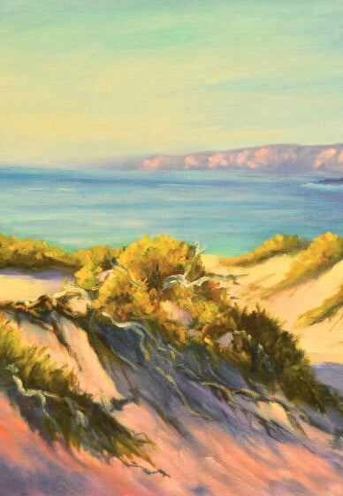 Full-day Oil Painting Class: Sand Dunes and Ocean