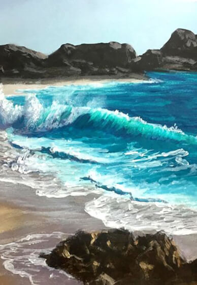 Full Day Painting Workshop: Ocean Beach