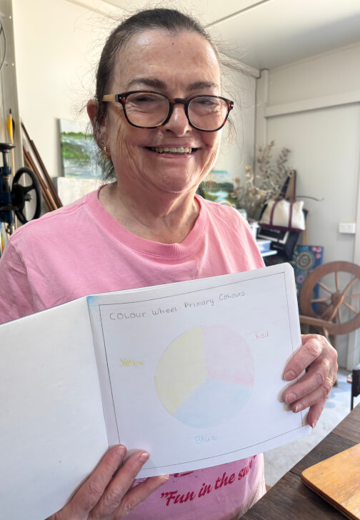 Fundamental Colour Pencil Drawing Class: The Colour Wheel