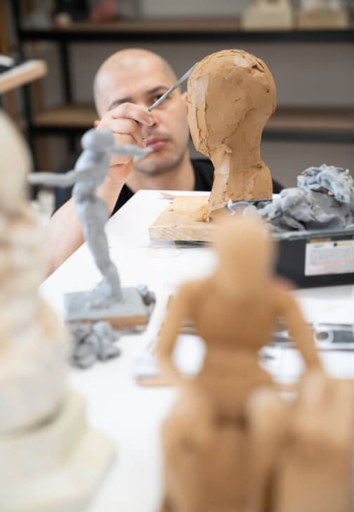 Fundamentals of Figurative Sculpture – 7 Week Course (Tuesdays)