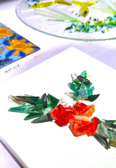 Fused Glass Christmas Ornaments Workshop