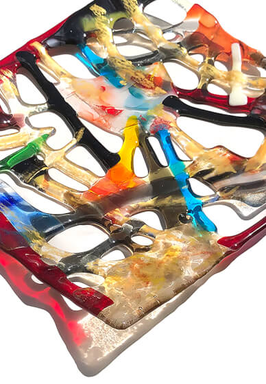 Fused Glass Coral Platter Workshop: for Beginners