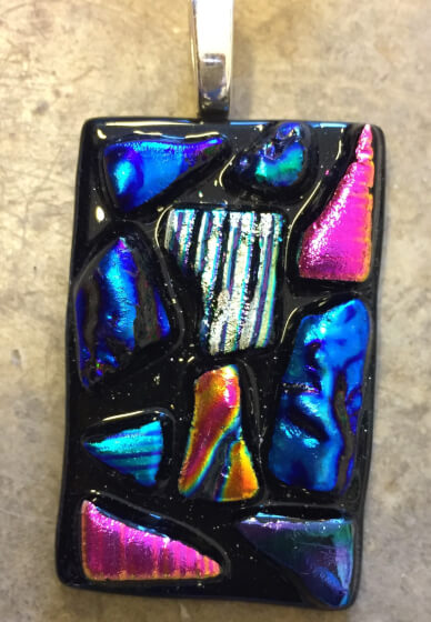 Fused Glass Jewellery Class for Kids and Teens