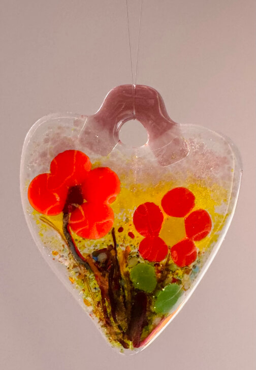 Fused Glass Heart Workshop