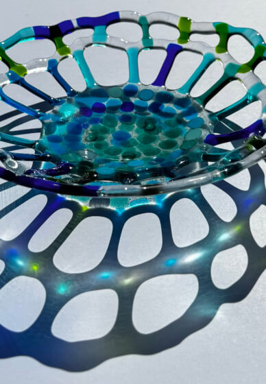 Fused Glass Workshop: Basket Bowl