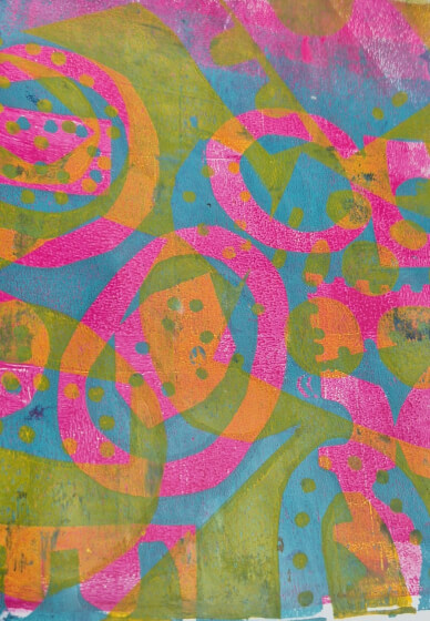 Gelli Printing Workshop: Abstract Patterns in Depth