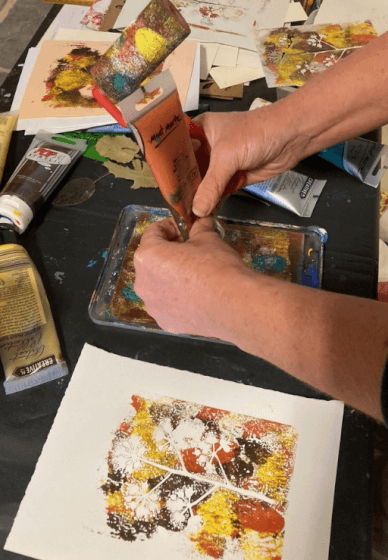 Gelli Printing Workshop