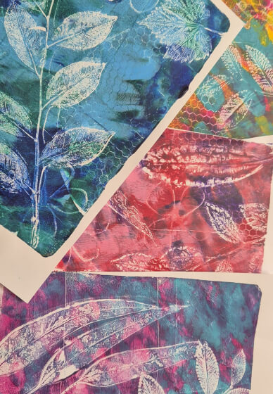 Gelli Printing Workshop: Nature and Botanicals in Depth