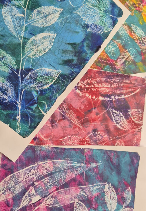 Gelli Printing Workshop: Nature and Botanicals in Depth