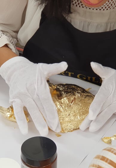 Gilding Class: Introduction to Gold Leafing