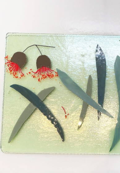 Glass Art Class: Elongated Japanese Platter