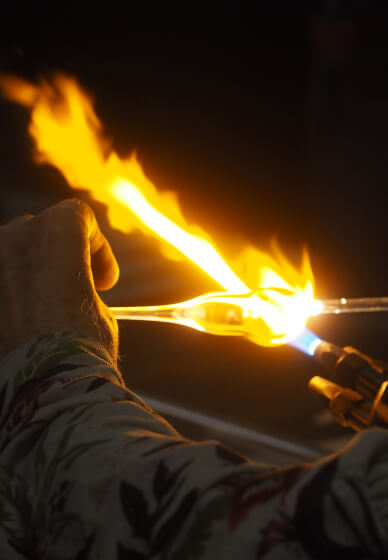 Glass Blowing Class for Beginners: Taster