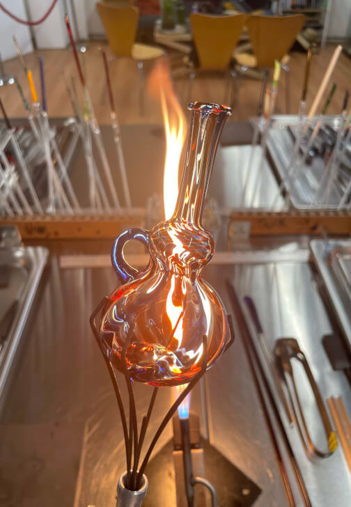 Glass Blowing Class for Intermediate / Advanced: Taster