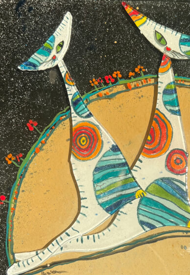 Glass Cats Painting Workshop