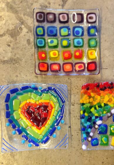 Glass Fusing Class for Kids and Teens