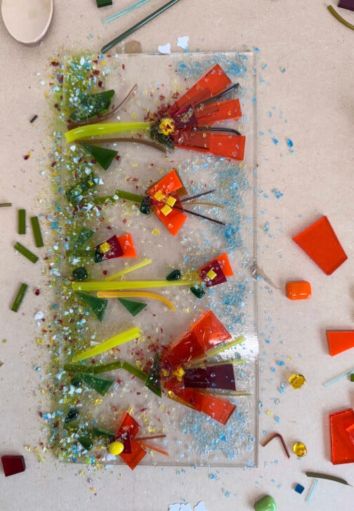 Glass Fusing Workshop: Candle Screen