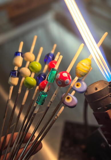 Glass Jewellery Class: Bead-Making