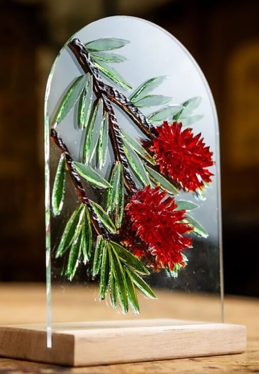 Glass Mosaic Class: Brilliant Bottlebrush