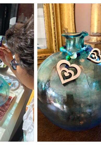 Glass Paint and Bead-dazzle Your Homewares Party