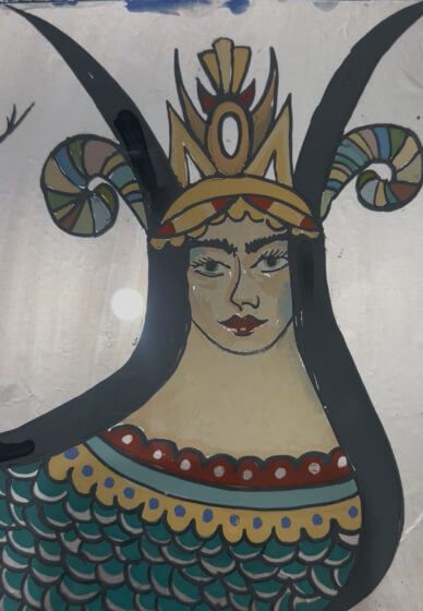 Glass Painting Workshop “Shahmaran, the Serpent Queen